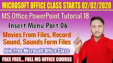 MS powerpoint tutorial 18 || insert menu part 6 || in hindi || by dev bind || technical dev