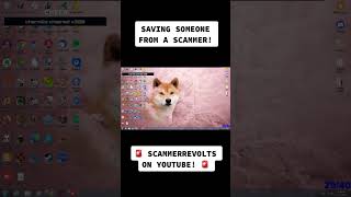SCAM VICTIM SAVED! #scammer #scambaiter #fyp #scammerrevolts