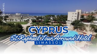 St. Raphael Resort, 2023 Limassol Cyprus, Tour arround the Hotel, Marine and Beach