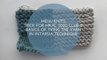 Meiju Knits Tips & Tricks: Tying yarns in intarsia