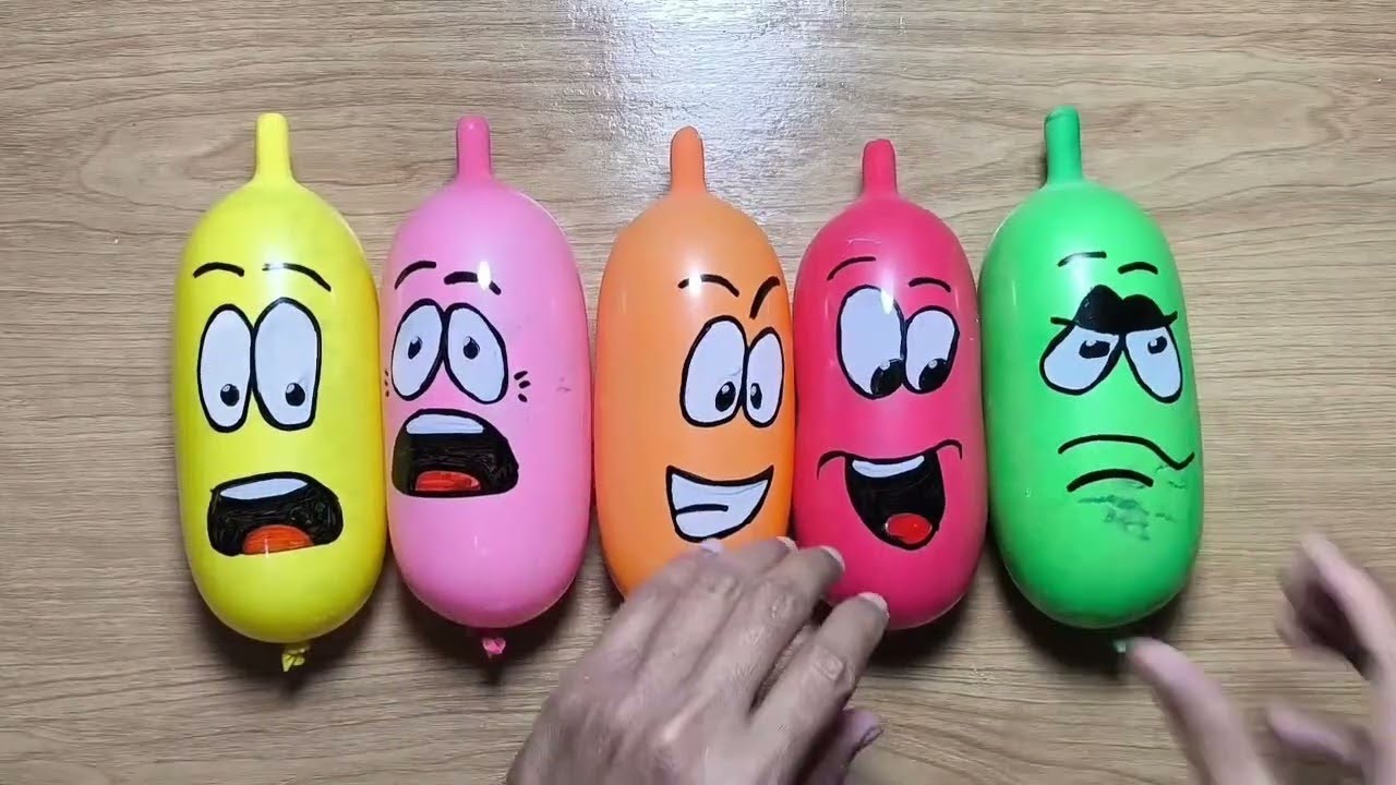 Making Slime with Funny Balloons - Satisfying Slime video Live 600