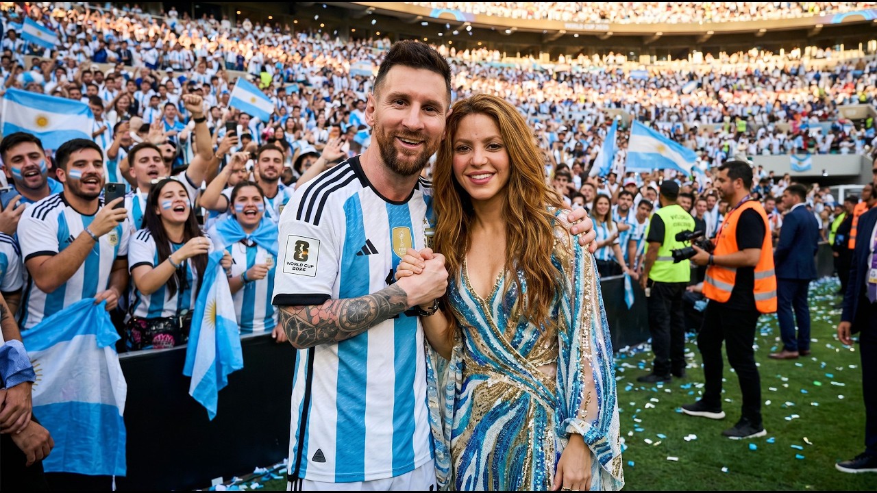 Shakira💃 Ảnh mới nhất của Messi 📷 Argentina vs Algeria 3-0 ⚽ Bài hát World Cup 2026 🏆