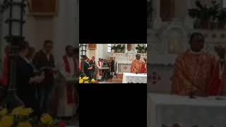 Nigerian Priest In Tears As Choir Sing An Igbo Song For Him.