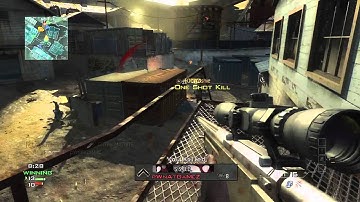 mw3 quickscope commentary