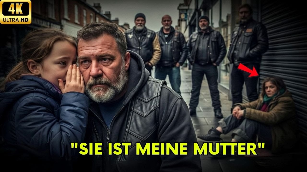 Kind flüsterte Motorradfahrern zu: „Sie ist meine Mutter“ – Dutzende schützten sie sofort