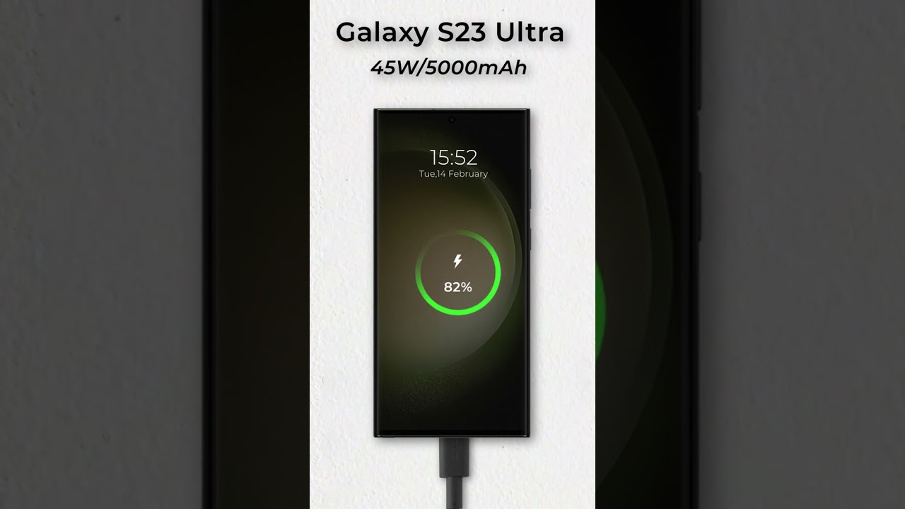 Samsung Galaxy S23 Ultra Charging Test 🔌