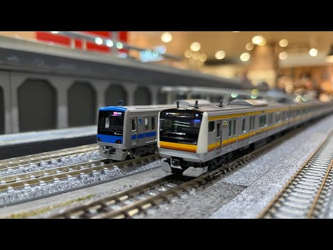 Nゲージ小田急4000型&南武線E233系8000番台走行動画‼️#小田急4000型#南武線 #nゲージ