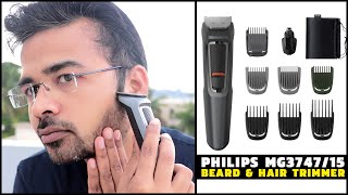 Philips MG3747/15 Unboxing and Review | Best beard and hair trimmer under 2000 in India 2021