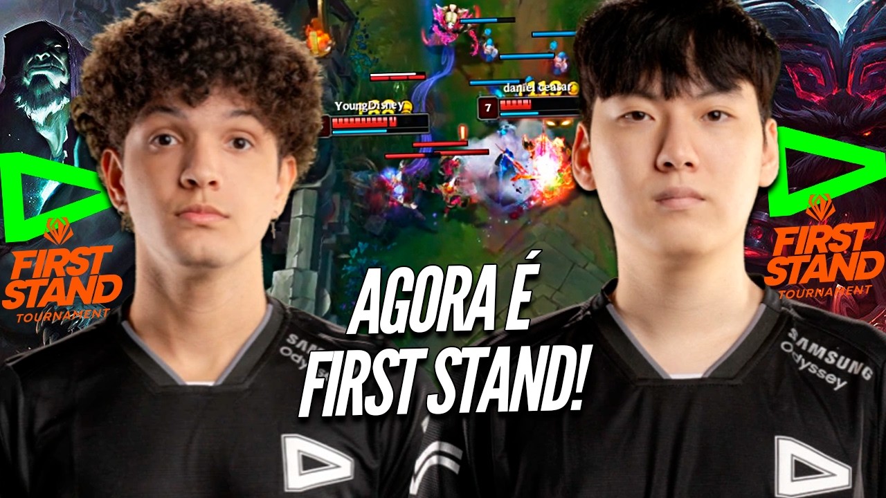 TREINO PARA O FIRST STAND 2026 COMEÇOU, LOUD XYNO e LOUD YOUNGJAE TESTANDO PICKS