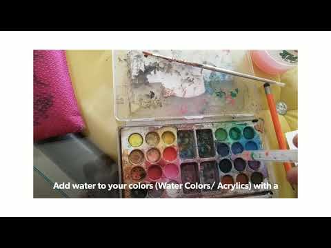 Quarantine with Kids-Activity 7 | Blow Painting for Kids