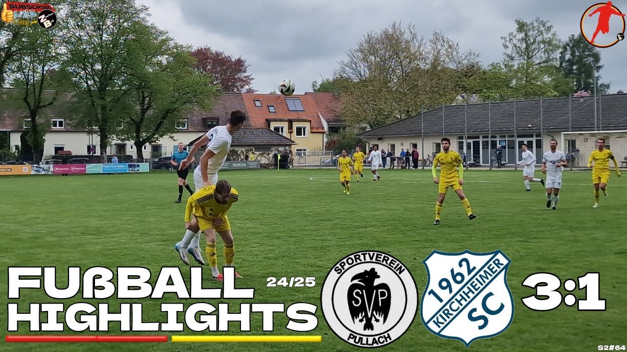 Valuable Win - SV Pullach VS 1962 Kirchheimer SC - Fußball Highlights