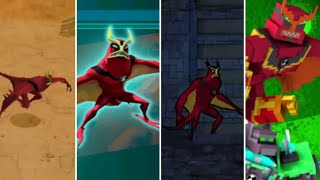 Evolution of Jetray in Ben 10 Games (2008-2021)