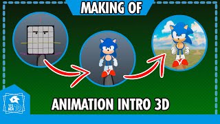 MAKING OF SONIC CD INTRO ANIMATION 3D (ONLY MUSIC)