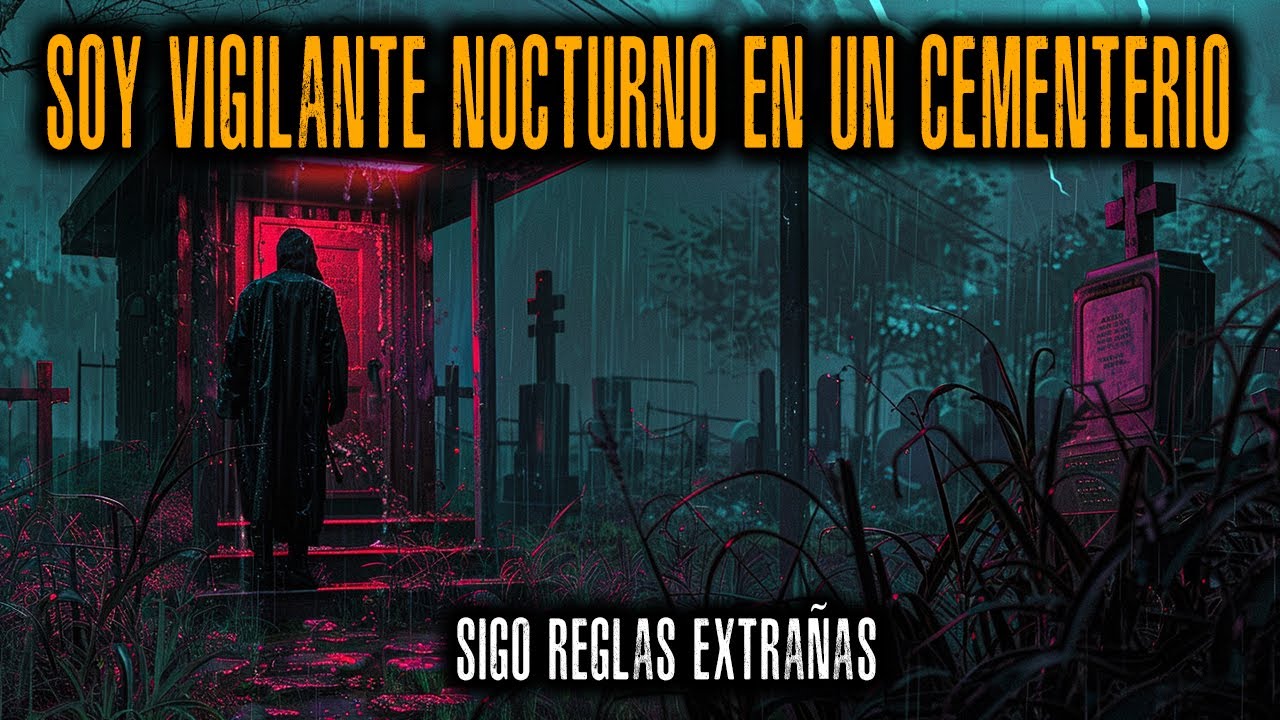 Soy vigilante nocturno en un cementerio. Sigo Reglas Extrañas.