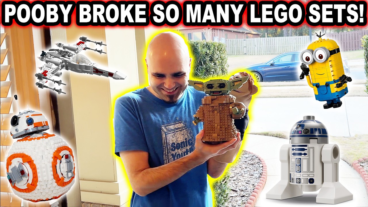 POOBY BROKE SO MANY LEGO SETS!