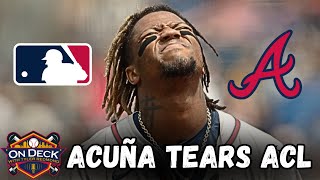 Ronald Acuña tears ACL, will miss remainder of 2024 MLB season