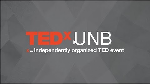TEDxUNB 2020: Blueprint