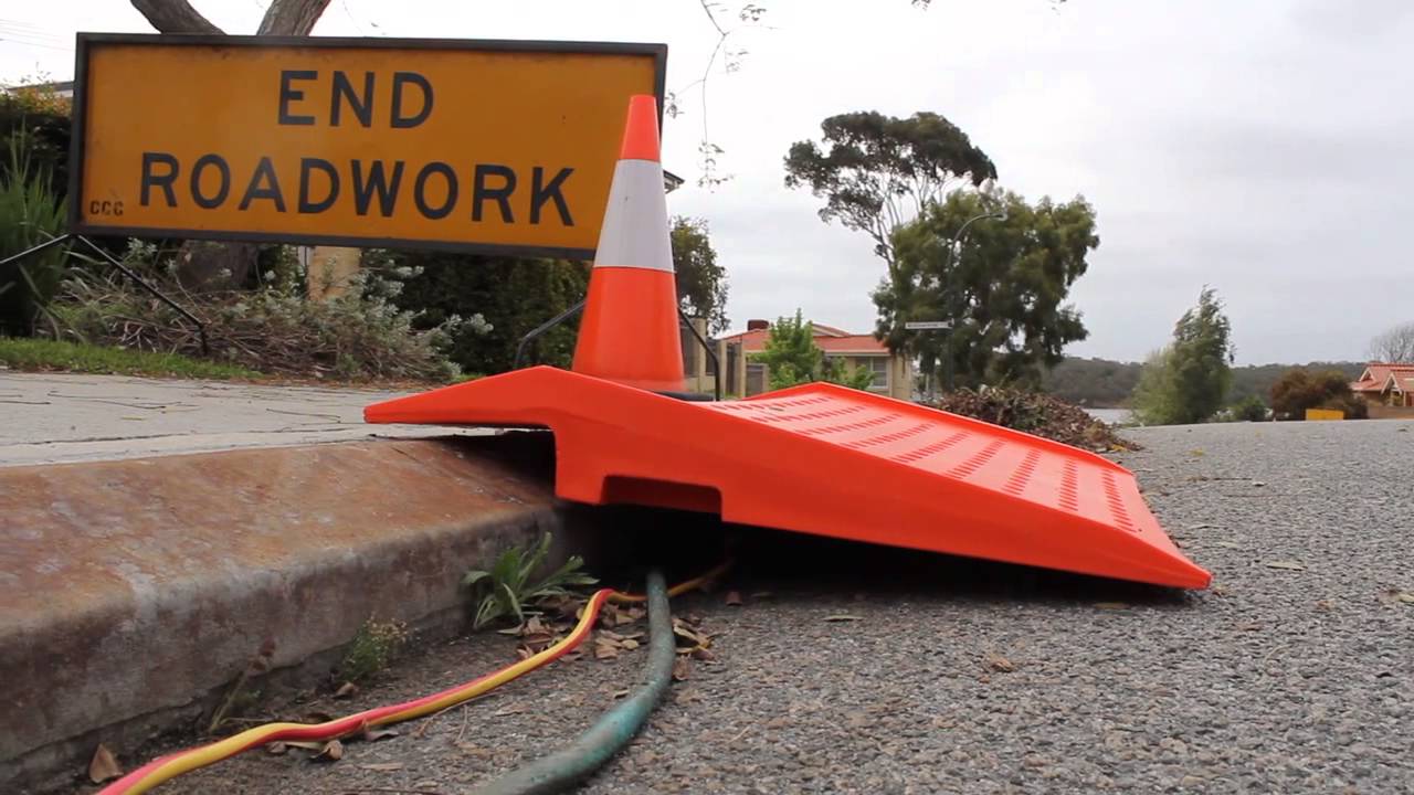 Pedestrian kerb ramp Global Spill Control YouTube