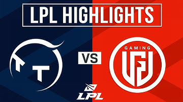 TT vs LGD Highlights ALL GAMES | LPL 2025 Split 3 | ThunderTalk Gaming vs LGD Gaming