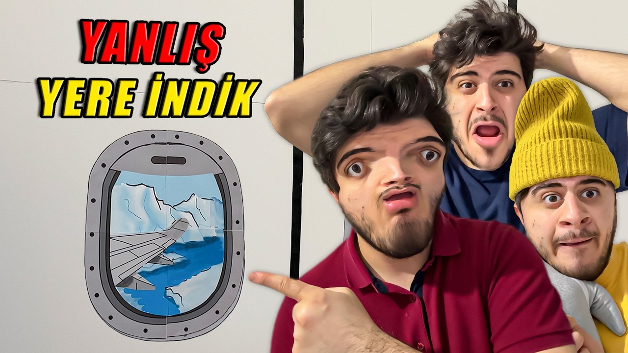 Uçak yolculuğu! / ÇAYCAN OKULU