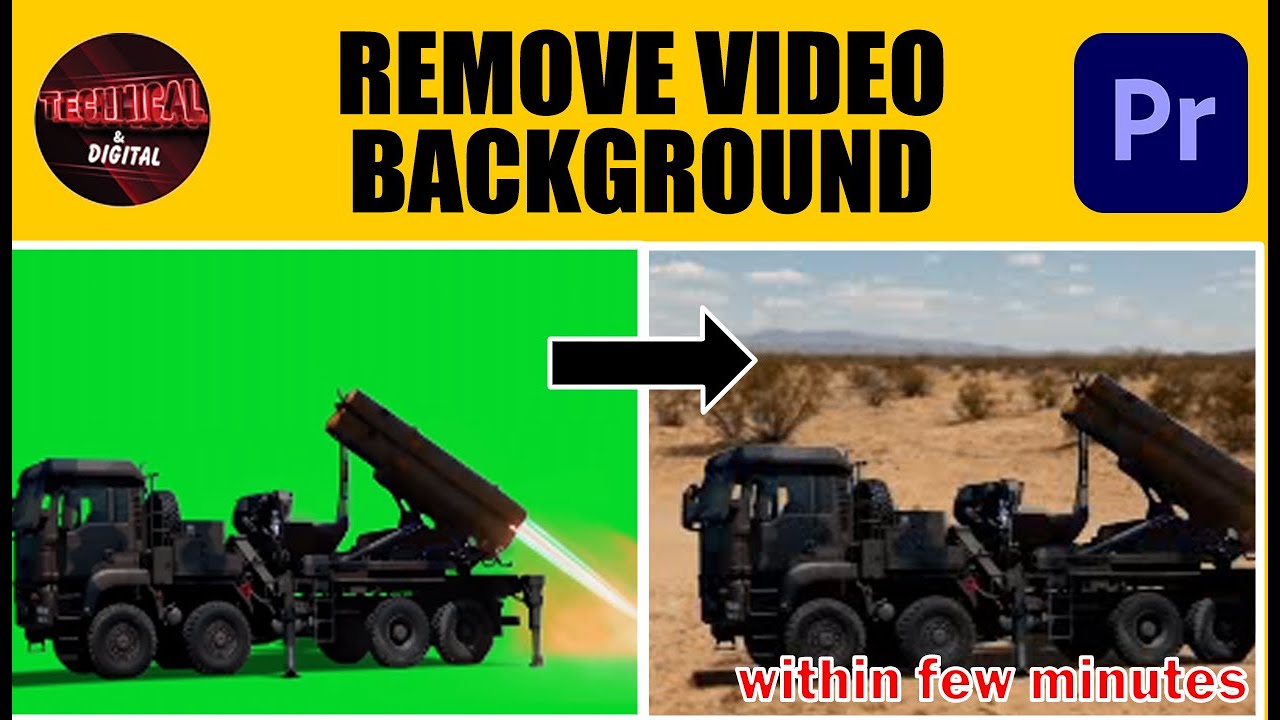 How to remove video background in Adobe Premiere Pro 2021 within few minutes | #remove | #background