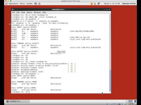SoftLayer - Tutorial Twenty - Part 3 - Linux Security with Iptables