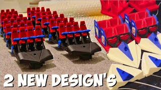 I 3D Printed A Roller Coaster Train! (ArieForce One + B&M Train)
