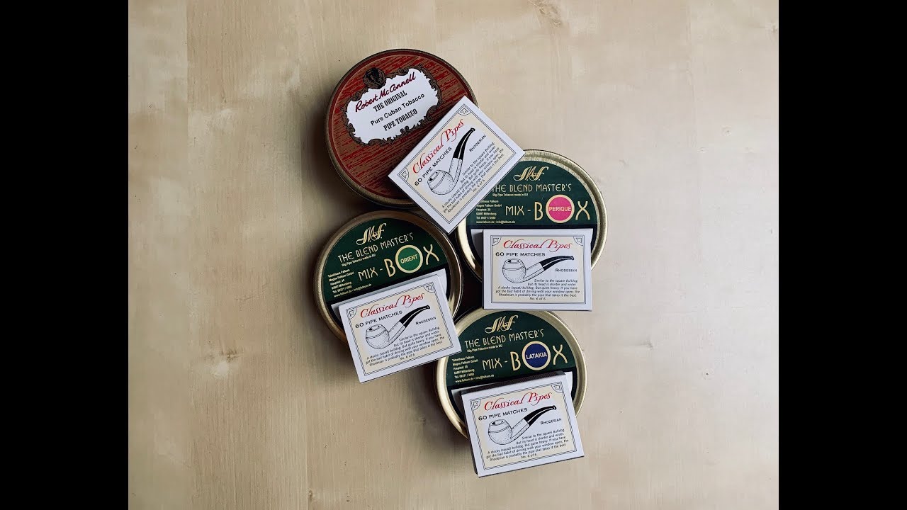 Tabak: Magne Falkum The Blend Masters Mix-Box, Neues von Vauen und die Smokers Club