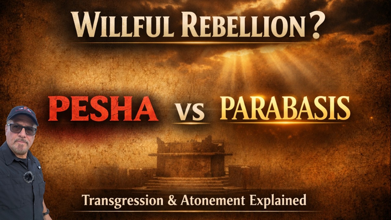 Dive Deep into Biblical Transgression and Atonement, what is Pesha and Parabasis? - Session 1 - MNLT