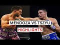 Tim Tszyu vs Brian Mendoza Highlights & Knockouts