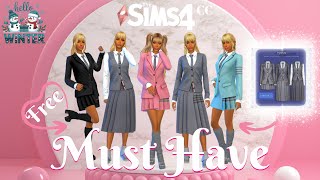 The Sims 4 CC Review ❄️ RIMINGS ❄️ FOCUS Collection by RIMINGS ❄️ Winter by Pinki