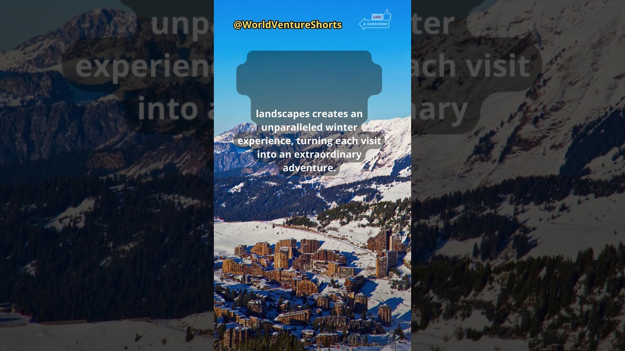 Portes du Soleil, ski paradise in the Alps 