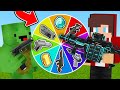 Das roulette der op waffen in minecraft