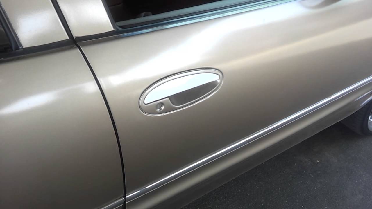 Buick park ave chrome door handle YouTube