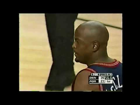 2001Denver Nuggets At Trailblazers 