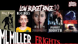 Low Budget Binge Reviews Indie Horrors MONSTROUS, THE ROOM, FURRY NIGHTS, DEAD DICKS, & BIG FUR!