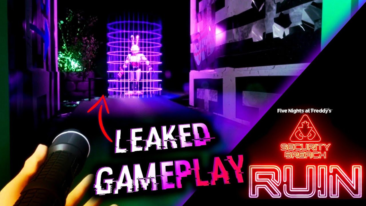 FNAF RUIN Release Date, Gameplay Leak Anaylsis, Full Plot Reveal
