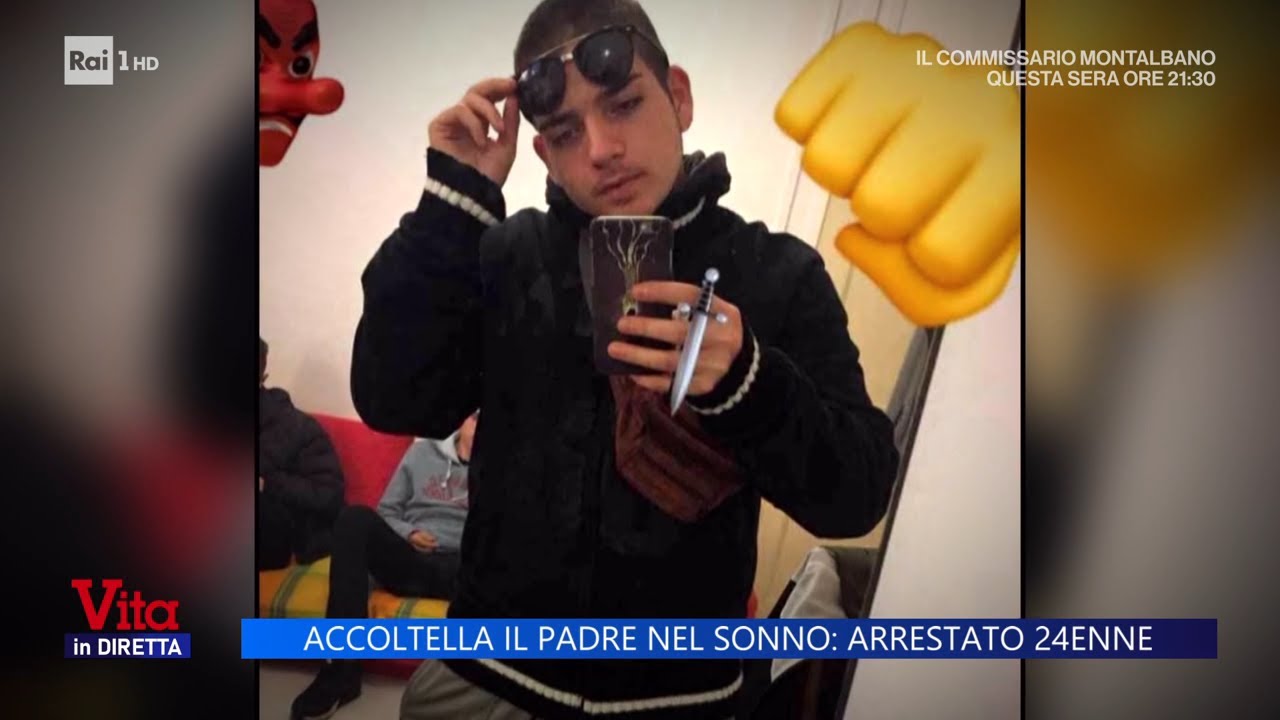 Accoltella il padre nel sonno dopo averlo sognato tradire la madre - Vita in Diretta 15/10/2025