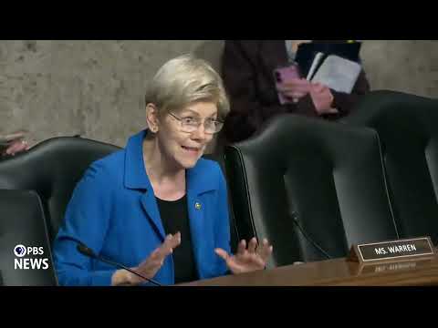 WATCH: Warren asks