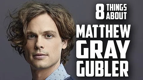 8 Things You May Not Know About Matthew Gray Gubler