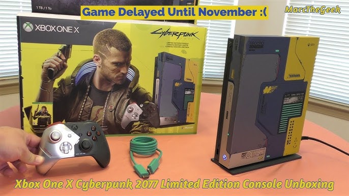 Custom 'Cyberpunk 2077' Xbox One X Limited Edition Bundle Leaked