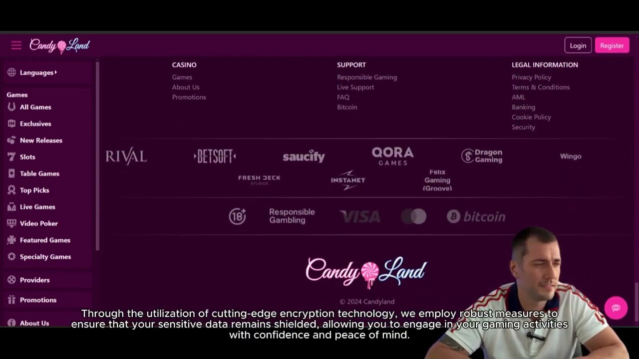 CandyLand Security & Safety A Secure Gaming Experience