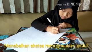 Lomba Gambar Bercerita (Hitam-Putih) FLS2N Tingkat Provinsi Banten Tahun 2020