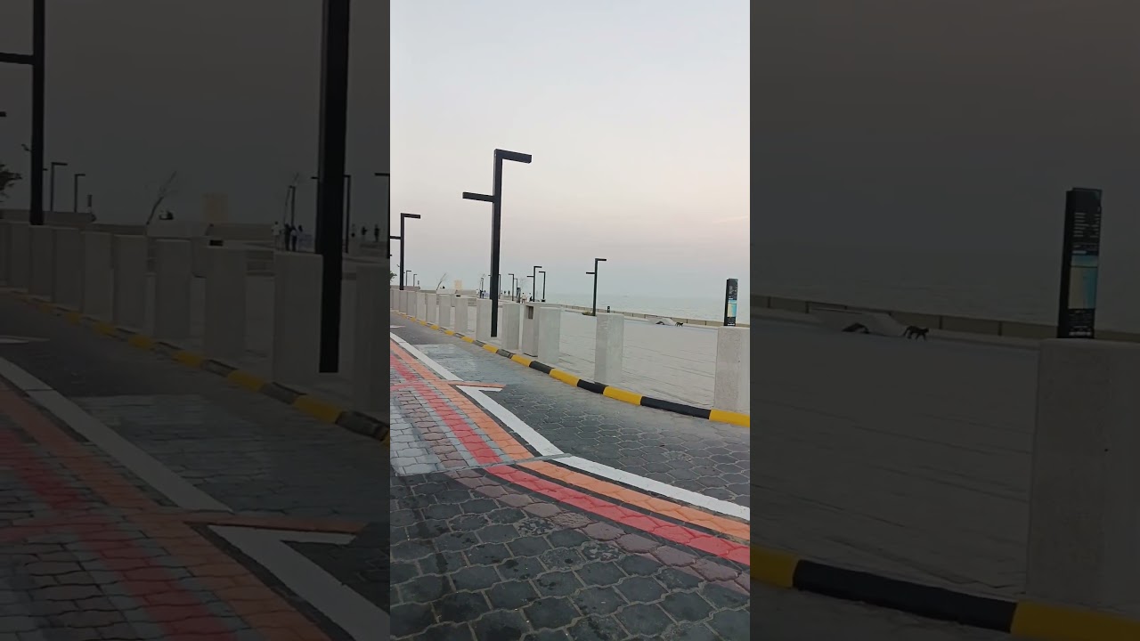 Kuwait City Salmiya Beautiful view 