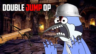 Double Jump Rouge + Crossbow = OP✅