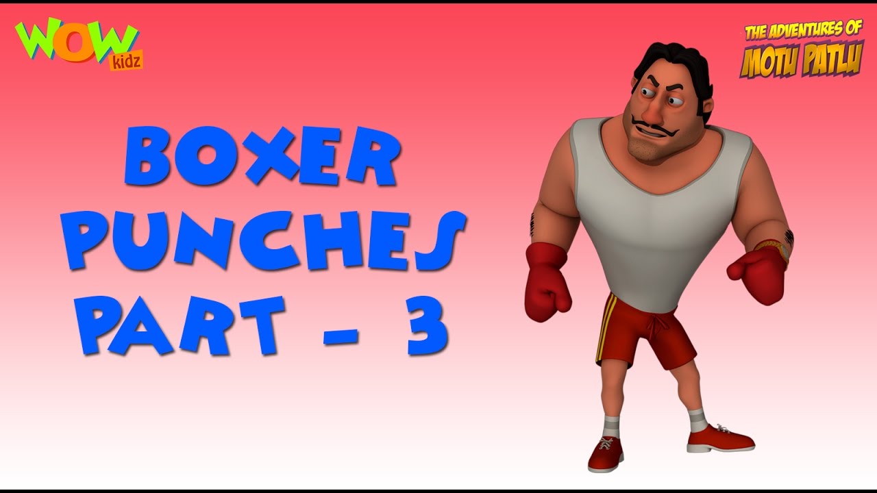 Boxer Punches - Motu Patlu Compilation - Part 3 As seen on Nickelodeon
