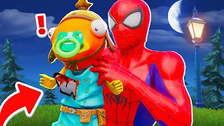 SPIDER-MAN VEUX TUER MON ENFANT SUR FORTNITE ! ROLEPLAY !