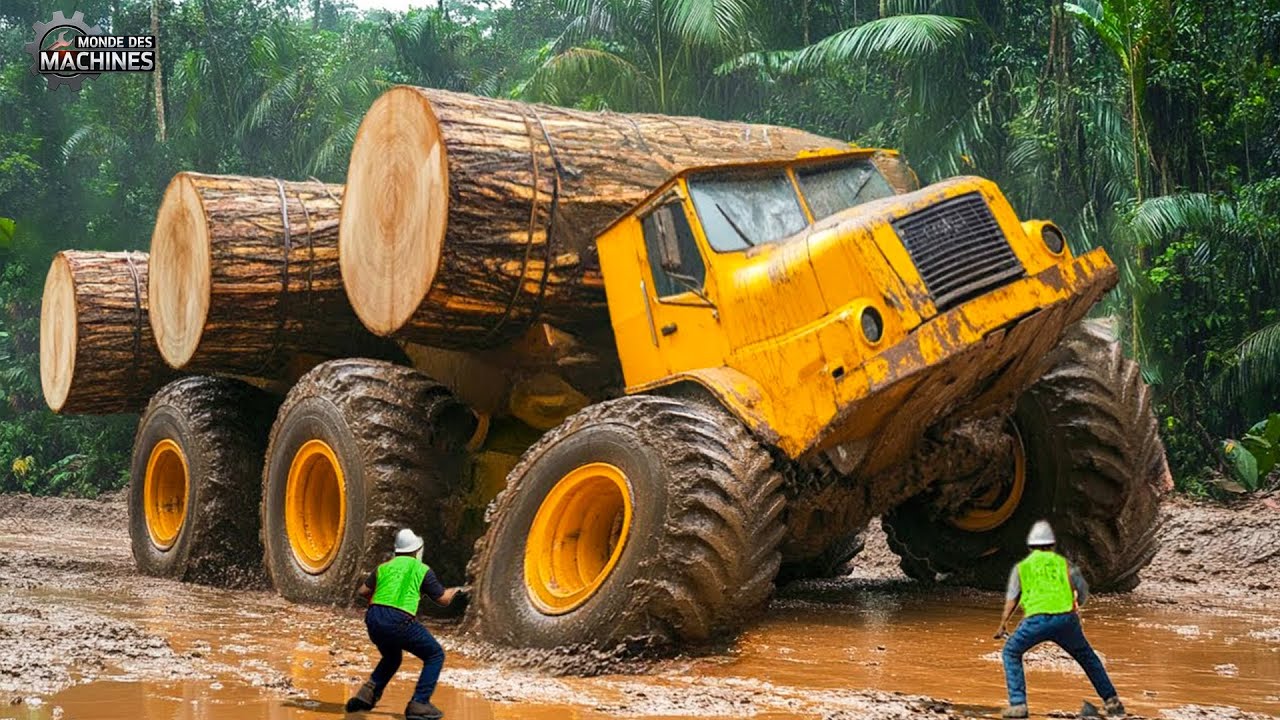 Les 90 machines forestières les plus puissantes du monde - Des monstres d’acier incroyables  #2