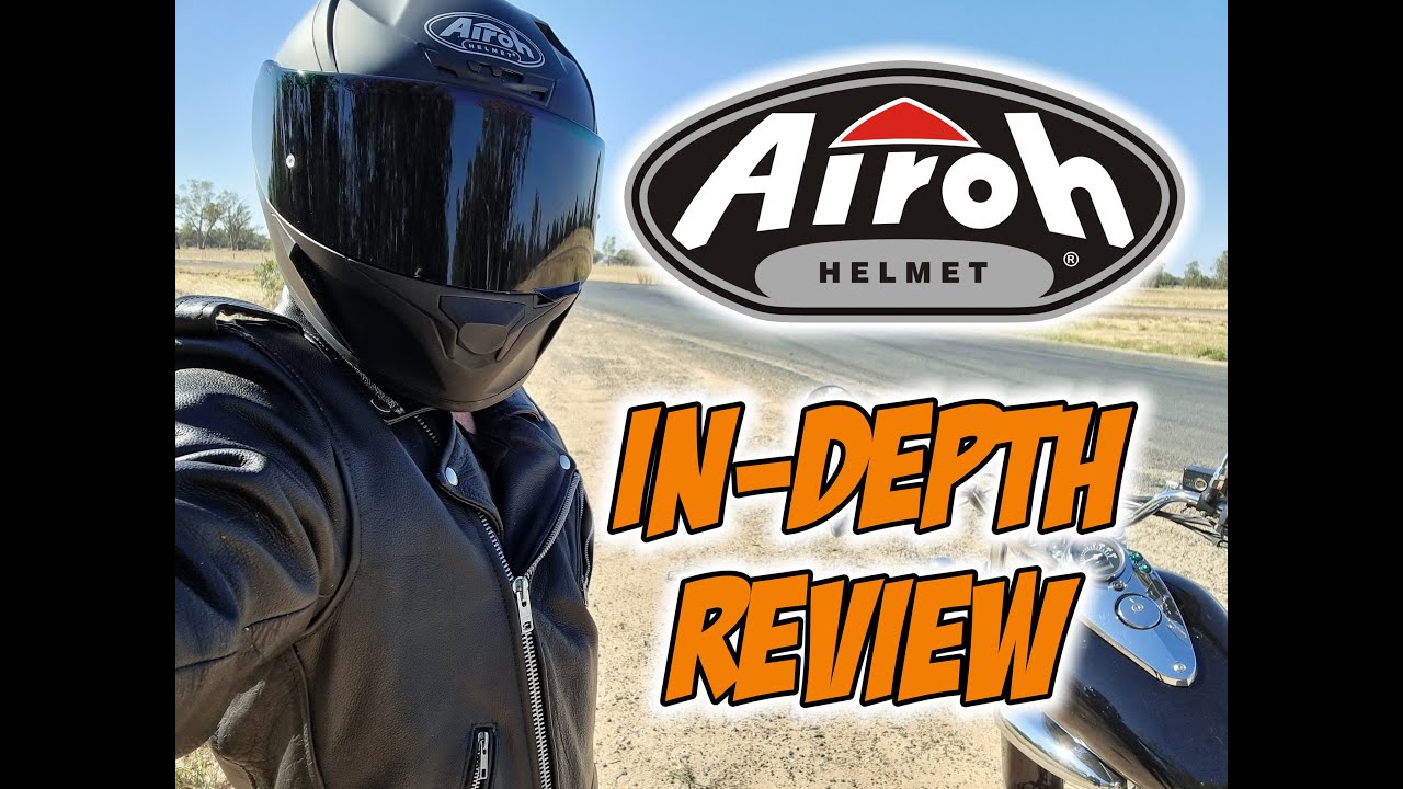 Casco integrale moto Airoh - Valor Bone Matt