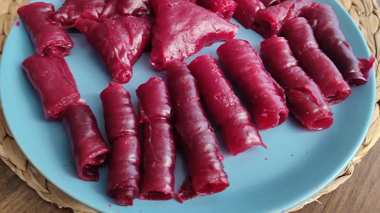 Nar Pestili Yapımı (Atıştırmalık) #narpestili #yemektarifleri #delicious